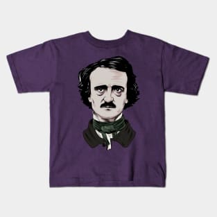 Edgar Allan Poe Kids T-Shirt